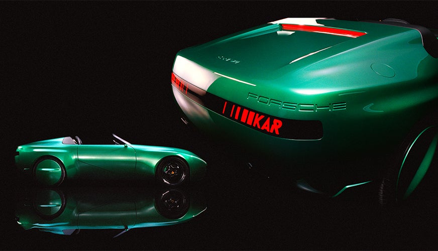KAR L'art de L'automobile porsche ポルシェ L'Art de L'Automobile x Porsche Tシャツ ユニセックス